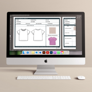 Basic Garment Tech Pack Template